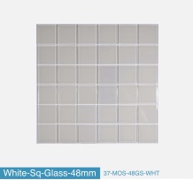 White-Sq-Glass-48mm 37-MOS-48GS-WHT